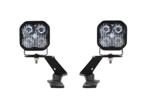 Ford Ranger LED Ditch Light Kit - Diode Dynamics - SS3 with Backlight Feature - White - `19-`21
